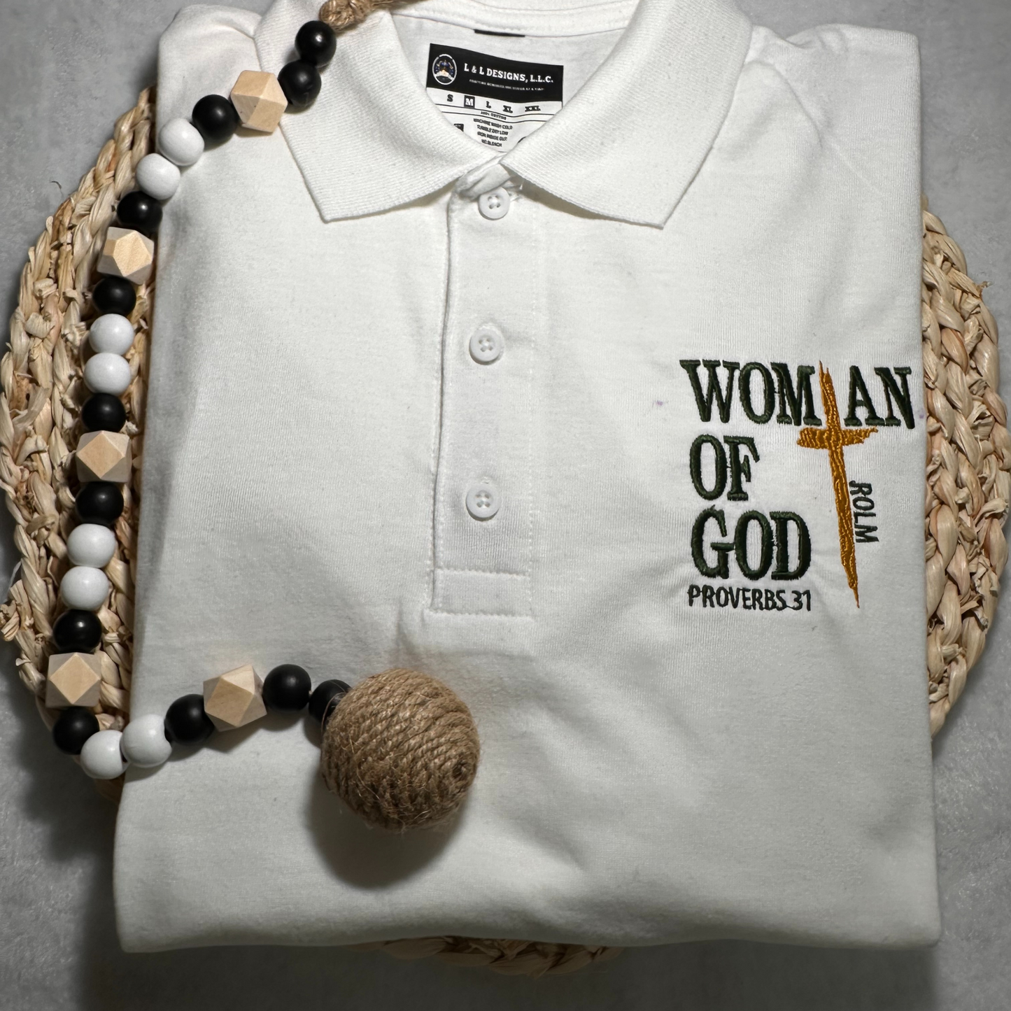 Women's Embroidered Polo Shirt